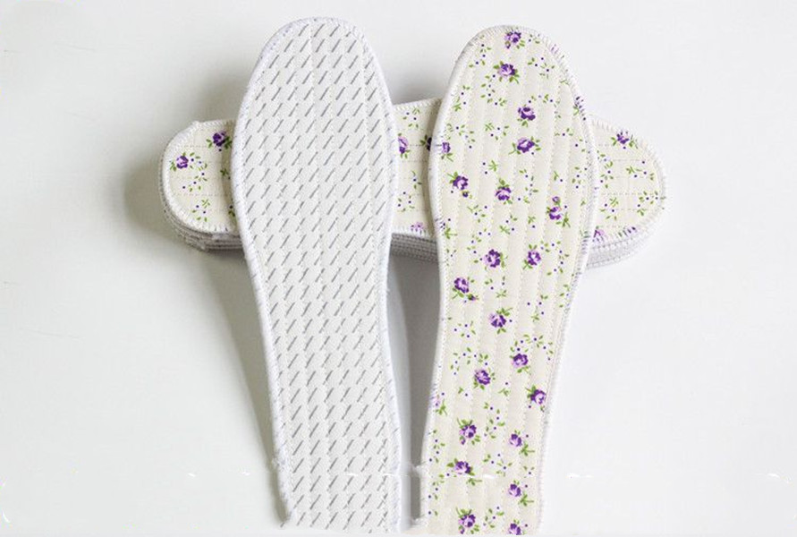 

Couples Fragrant men women sweat absorbent Comfortable breathable deodorant thick cute student spring and autumn insoles, White;pink