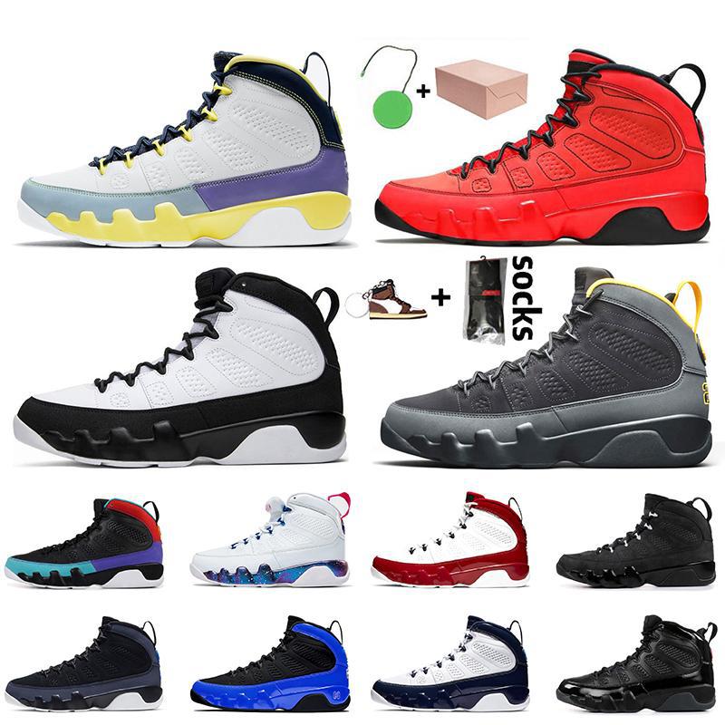 

Top Quality With Box Men Womens Jumpman 9 9s Basketball Shoes Sneakers Trainers Big Size US 13 Goodgoodsneakers Chile Red University Blue, Item9 racer blue 40-47