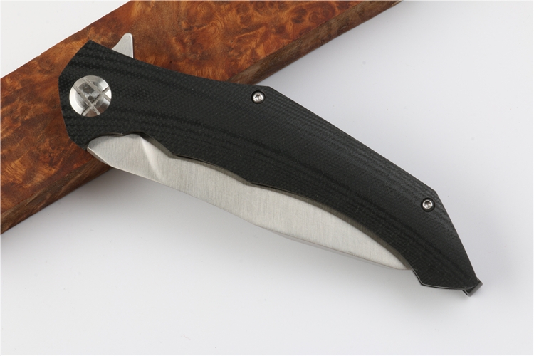 

ASYMMETRIC D2 Bade G10 Hande EDC Foding Knife Tactica carambit Camping Bushcraft hunting Surviva Miitary Mutitoo Too