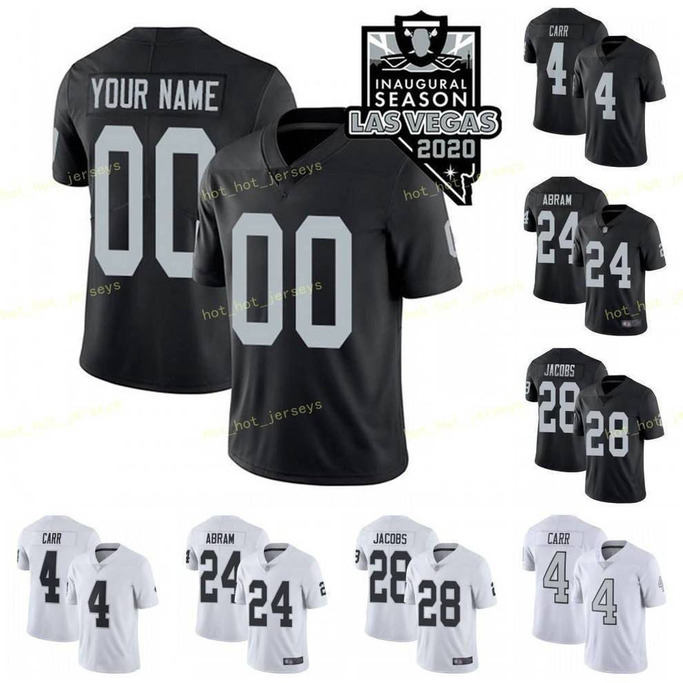 

Josh Jacobs 4 Derek Carr Las Maxx Crosby Henry Ruggs III Darren Waller Bo Jackson Jersey Long Johnathan Abram Stabler Hall Vegas Ralders, Black;red