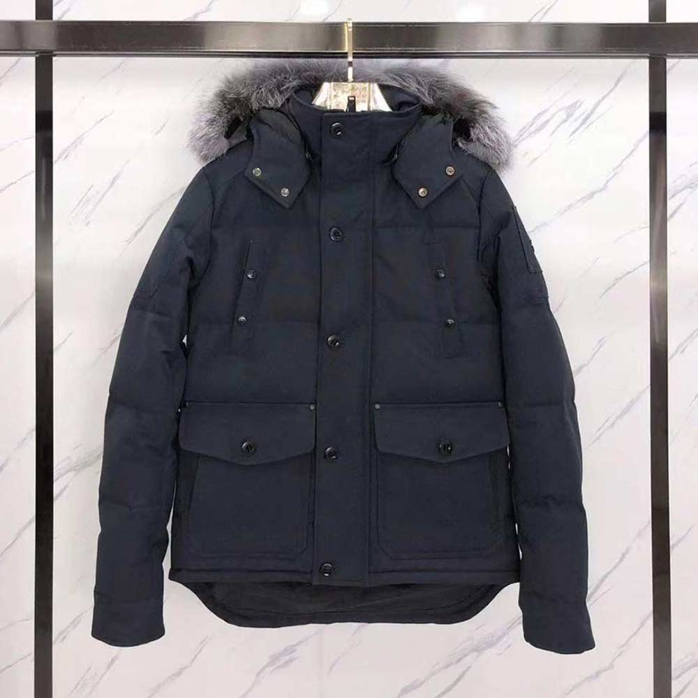 

Newest Style Mens Winter Jacket knuckles Down Coat Parkas Classic Casual Moose Coats Outdoor Feather Keep warm Doudoune Homme Unisex Outerwear Hooded, Dust bag not sale