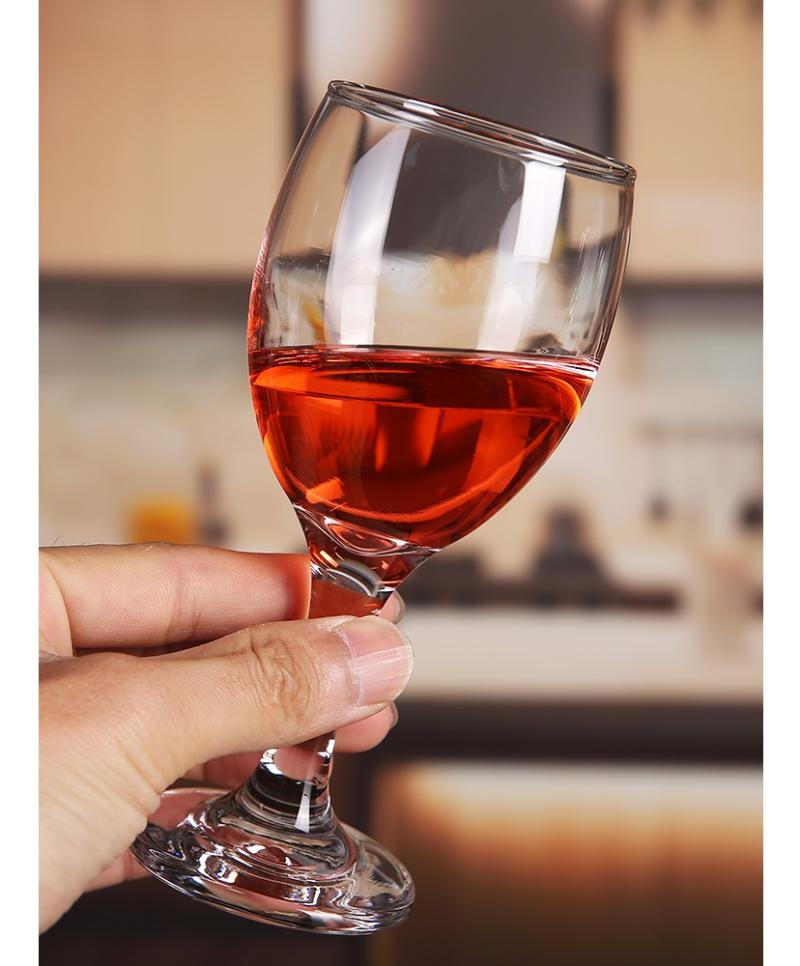 

Party Wine Cup Thickened Glass Set Goblet 6 Goblets Gift From Family El Glasses