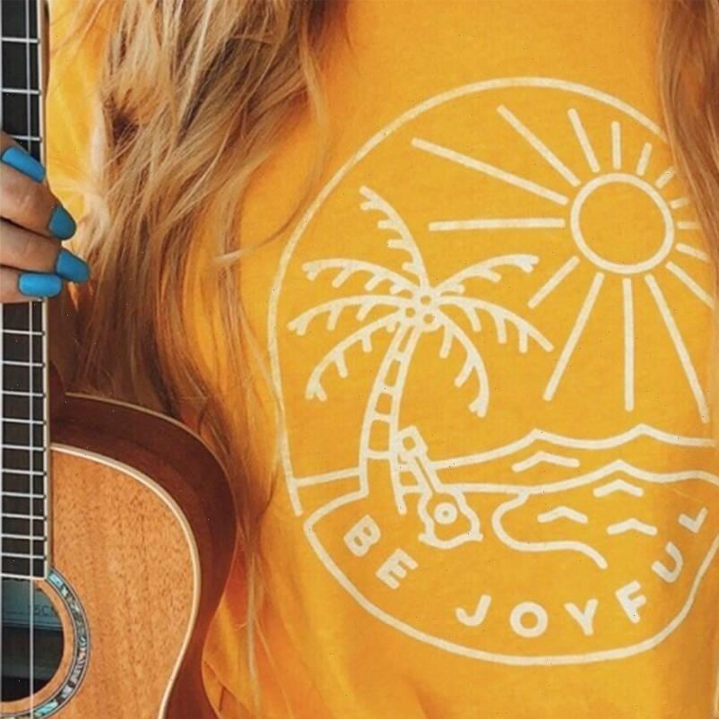 

kuakuayu womens t shirt hjn be joyful positive cotton man printed men fashion cool amp 39 s casual for and, White