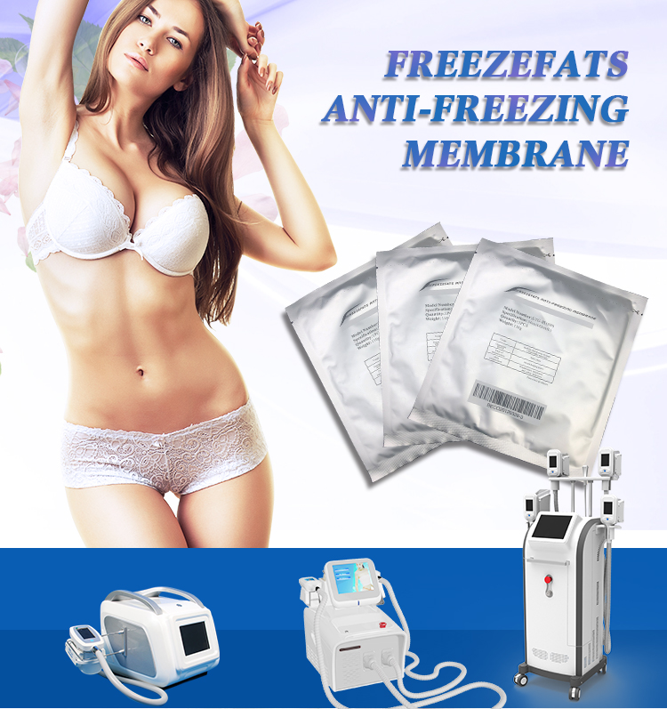 

High quality anti freeze membrane freezing treatment for cryolipolysis machine antifreeze film pad to helping fat reduction