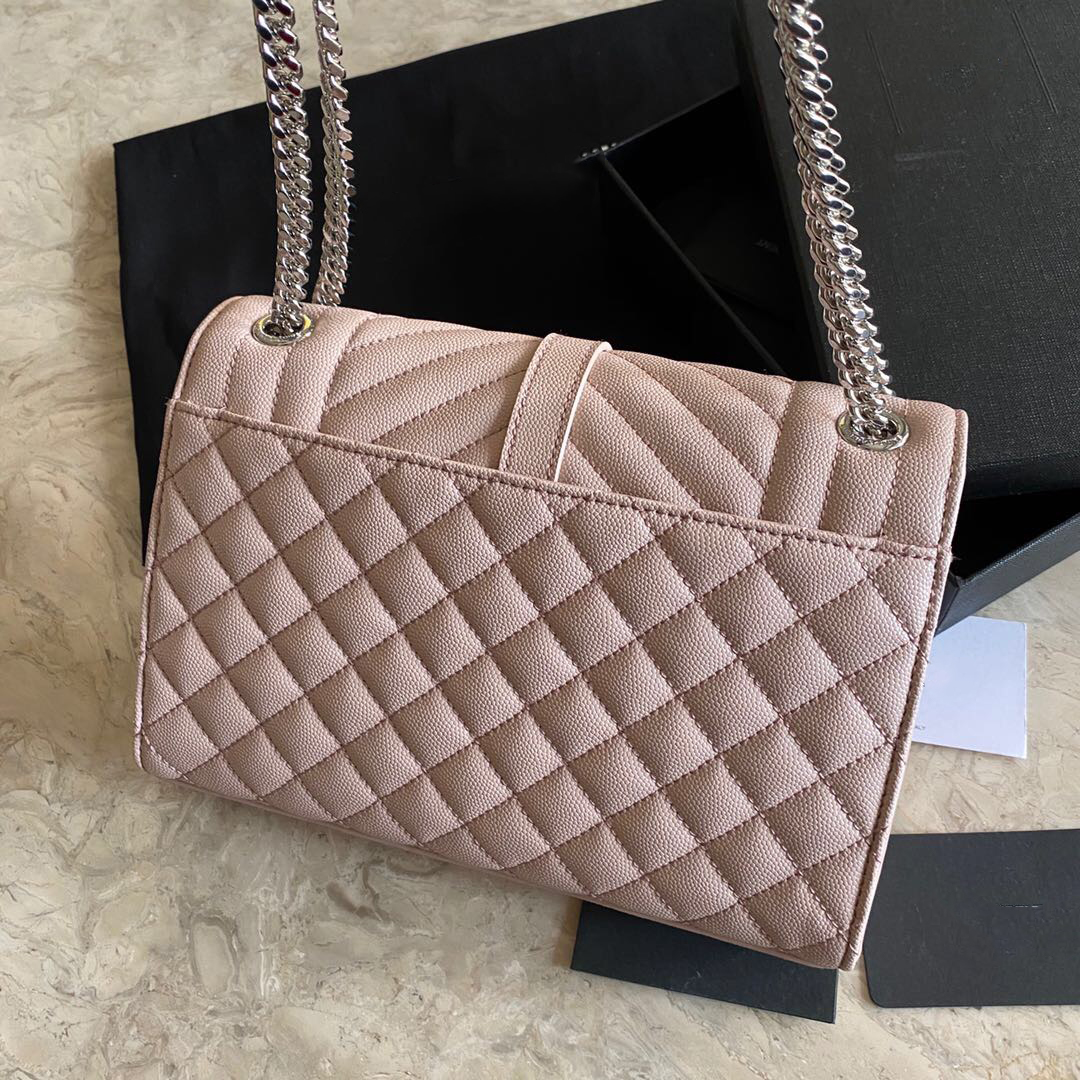 

Classic diamond postman bag, flip handbag, with metal logo, chain, leather chain shoulder straps of high quality