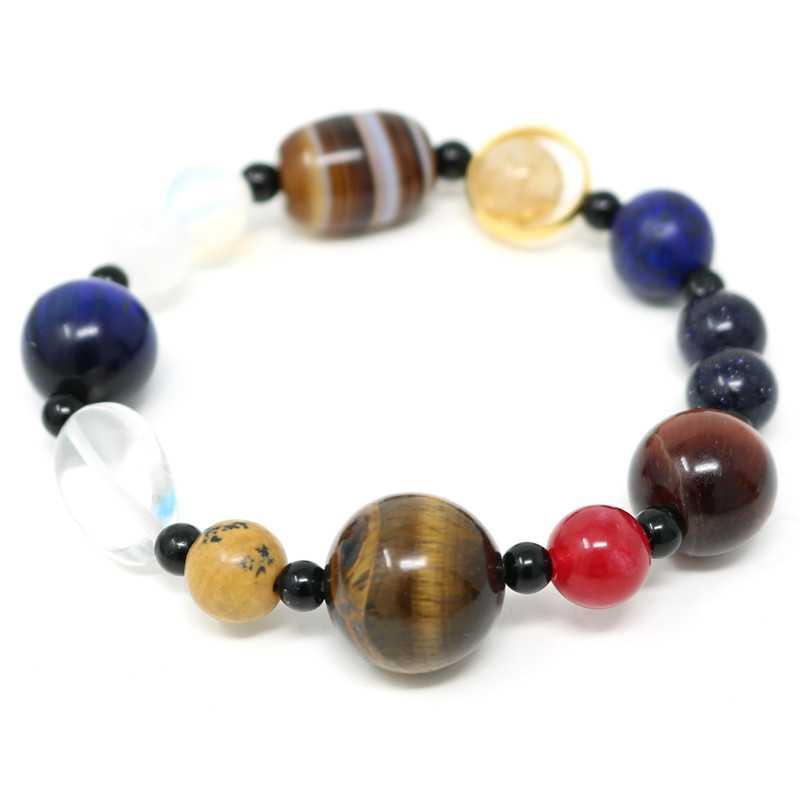 

Universe Planets Beads Bangles Bracelets, Space Galaxy Bracelet, Solar System Bracelets For Women Universal Beaded, Strands