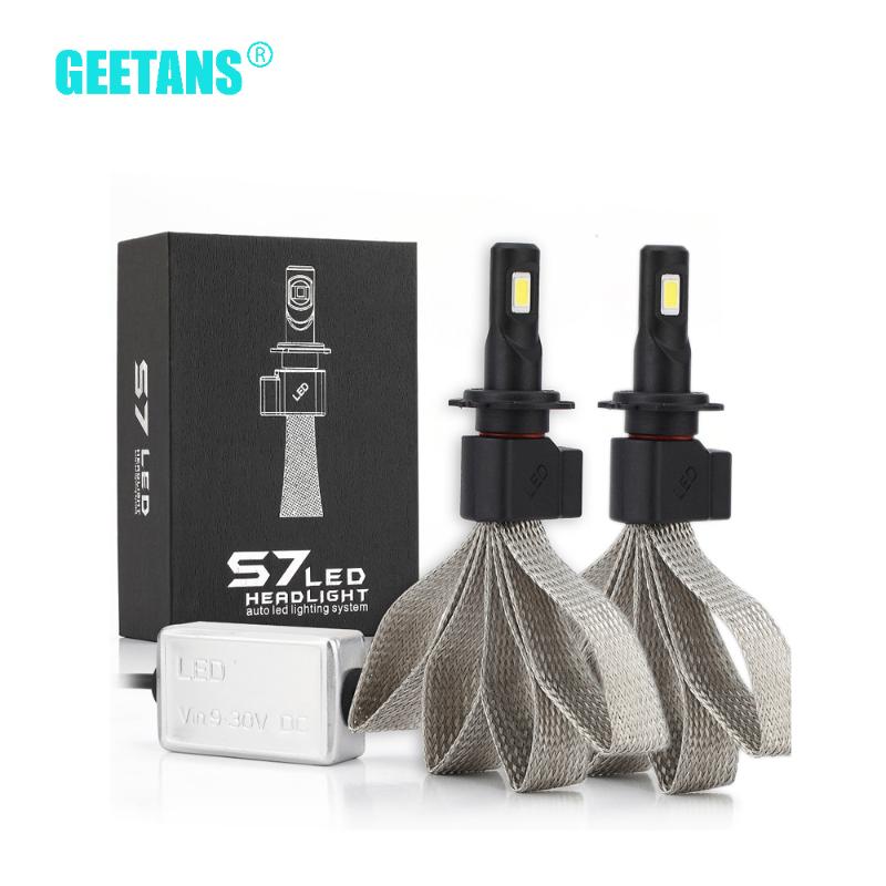 

Car Headlights GEETANS 2PCS/Set H4 H7 LED H3 H1 880 9005 9006 Headlight Lamp BulbS External Lights Head Light CJ