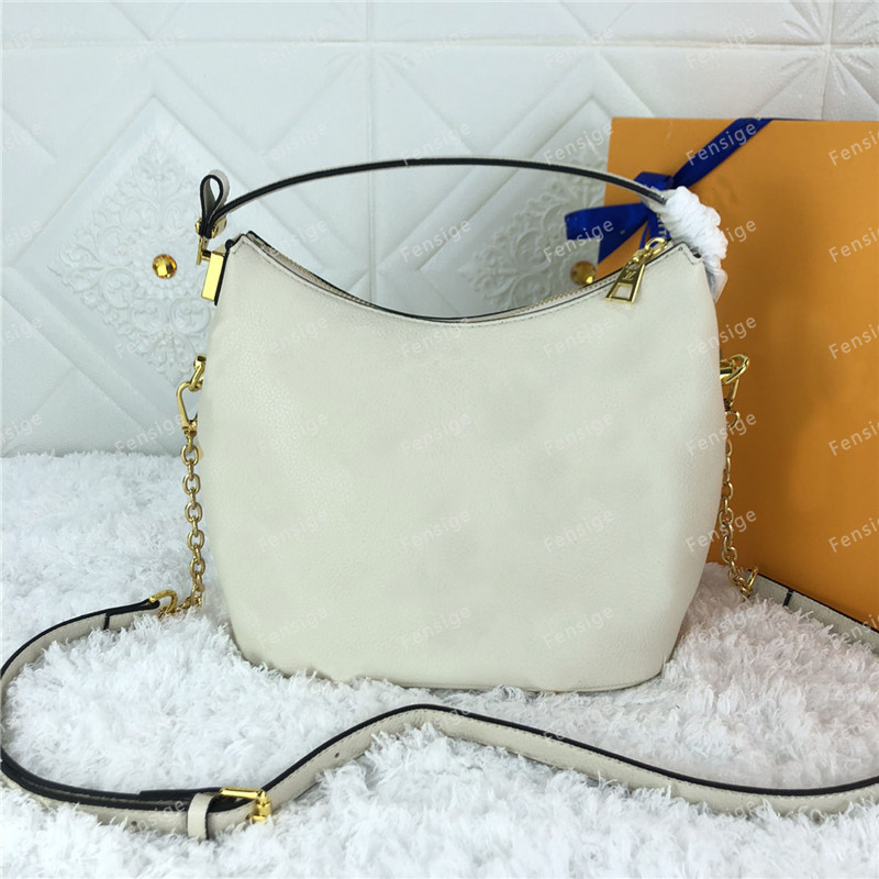 

Marshmallow Hobo bag Empreinte Leather CrossBody Short Shoulder Bags Cross-body Luxurys Designers Handbag Coin Purse S-Lock M45697 M45698, Other options
