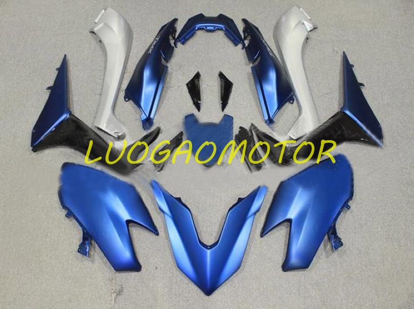 

Injection Free Custom Gift Complete Fairings kit For YAMAHA TMAX530 Cowling 17 18 19 Fairing kits TMAX 530 2017-2018-2019 Bodywork ABS Blue NICE Black Motorcycle
