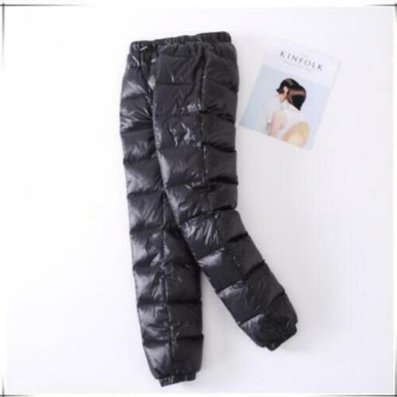 

Winter Outdoor Sport Down Pants Womens Puffer Trousers Windproof Coldproof Chic Unisex Plus Size -5XL 6Colors 2021 Women' & Capris, Blue