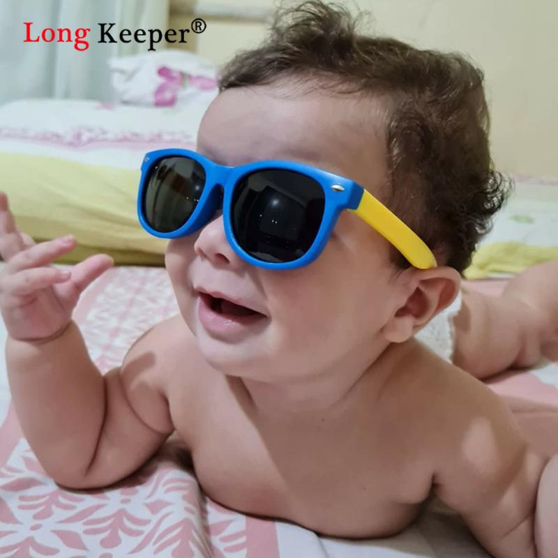 

Kids Polarized Sunglasses TR90 Boys Girls Sun Glasses Silicone Safety Gift For Children Baby UV400 Vintage Eyewear