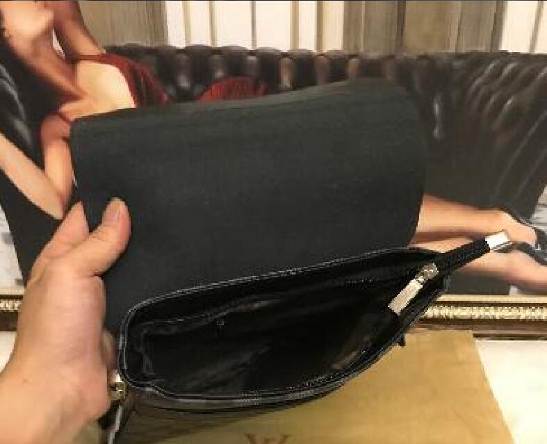 

New 3color men's shoulder bag handbag messenger bag fashion old flower black grid brown grid