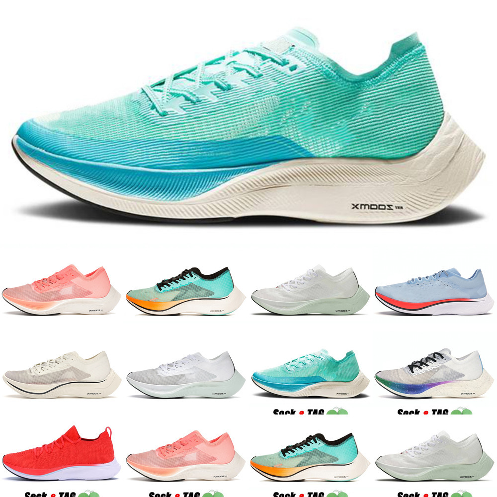 

Wholesale 2021 Top Quality Zoomx Vaporfly Next% Running Shoes Mens Women Sail Black BE True NYC Obsidian White Hyper Jade Off Sneakers, C11 sail black 36-45