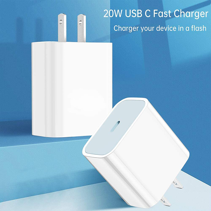 

20W Fast Charger For iPhone 12 AU/EU/US/UK Plug and Data USB Cable For iPhone 12 13 Charger Wire For iPad USB Type C to Lighting