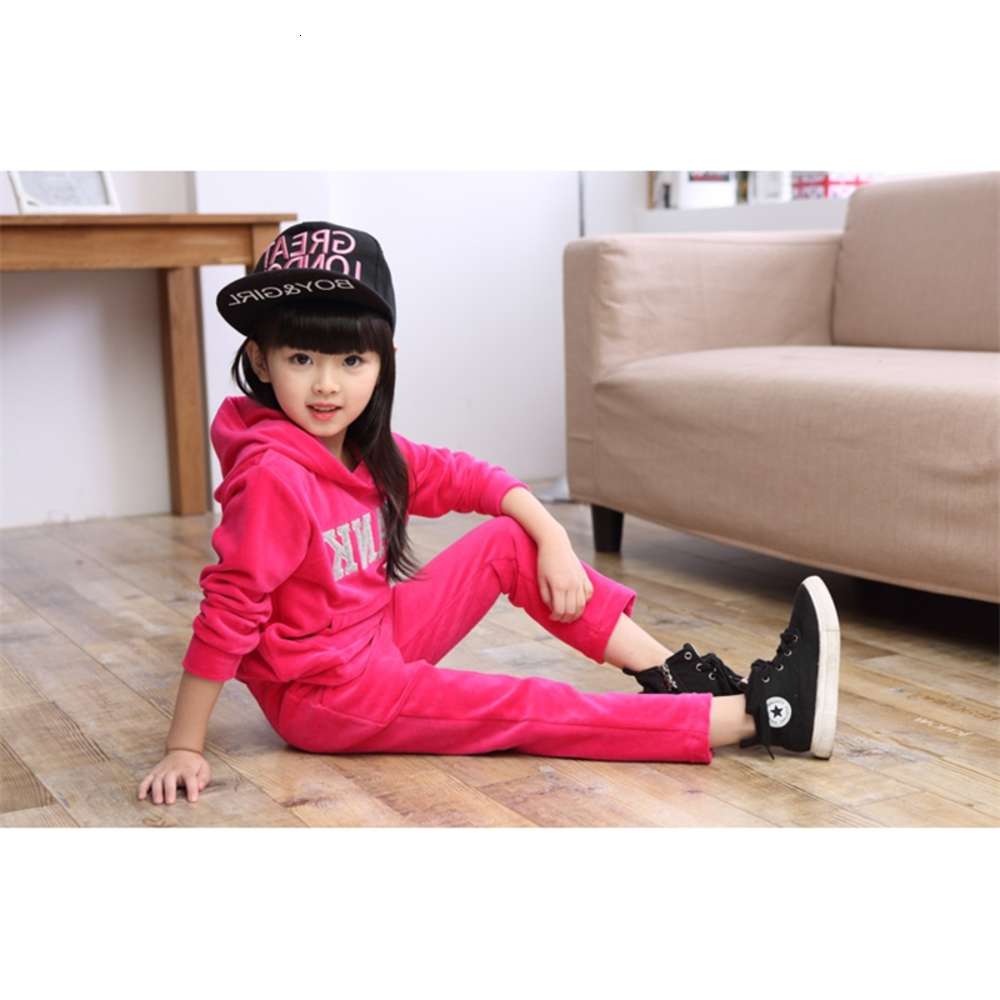 

Children's suit Baby boy Kids cartoon sports Clothes set Hoodied Coat tops Pants 2pcs Sweatsuit baby Girl Spring Fall OutfitsTracksuit suit, White