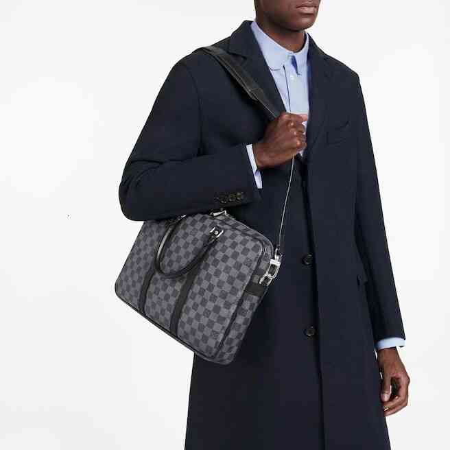 

Yangzizhi8 N40007 ICARE Men Messenger Bags Shoulder Belt Bag Totes Portfolio Briefcases Duffle Luggage