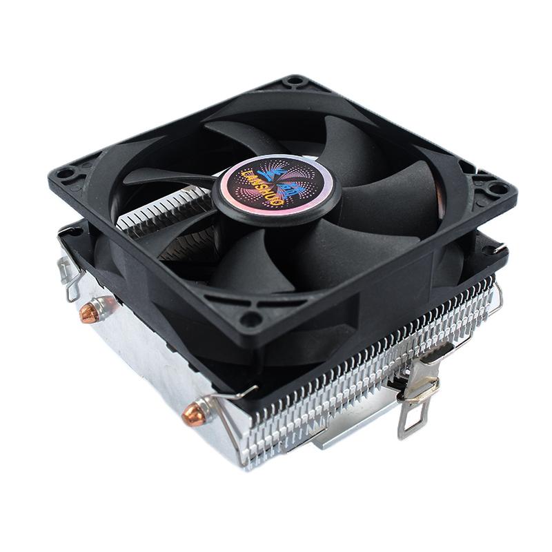 

2 Copper Tube Downward Blowing 775AMD1155 Desktop Computer Radiator (209 Horizontal Tower 3-Wire Multicolored Lights) Cables & Connectors