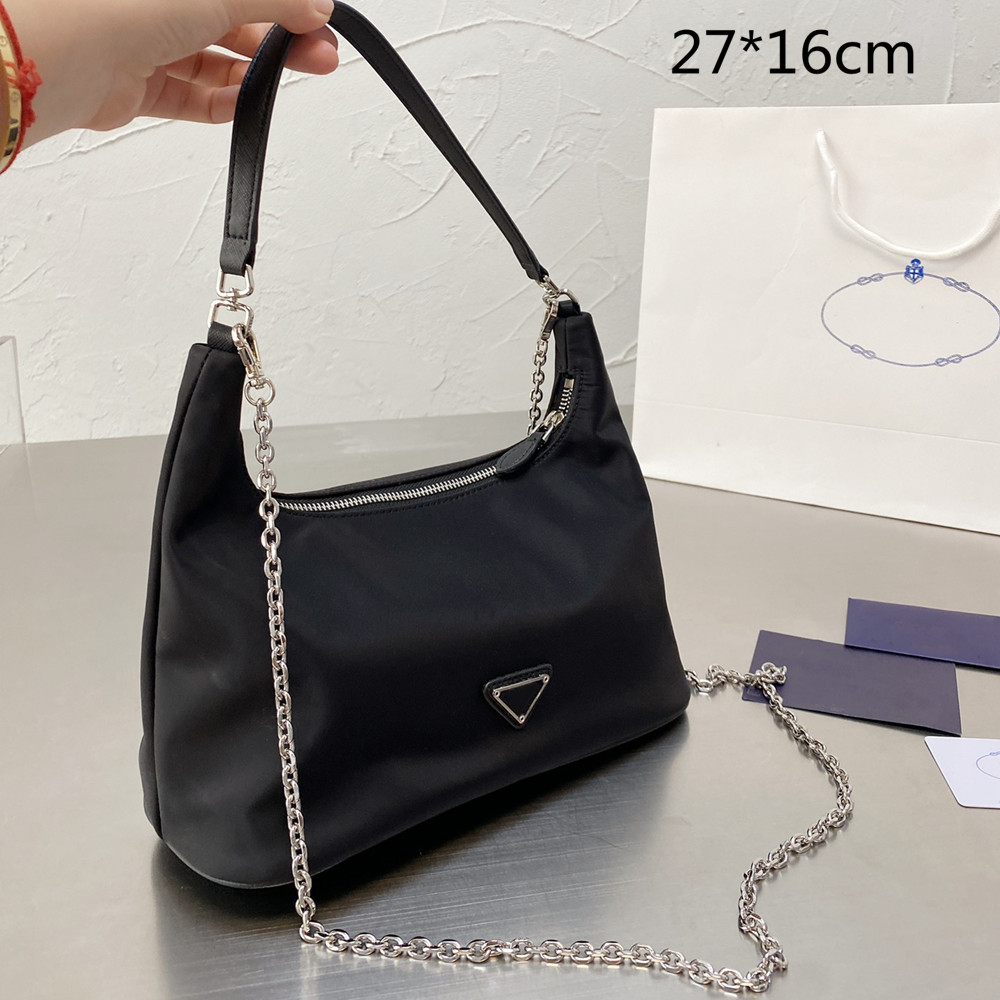 

2021 Women Nylon Shouder Bags Luxury Hobos Handbags Designers Crossbody Chain Bag Triangle Fashion Lady Purses Baguettes Small Multi Colors, This price option is not for sale.