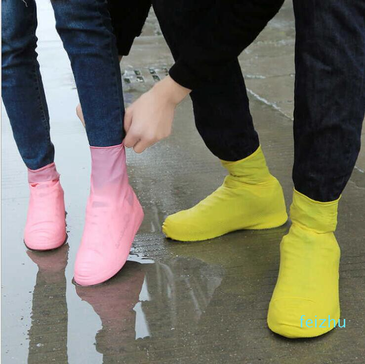 

Latex Waterproof Rain Shoes Covers Anti Rain Water shoes Disposable Slip-resistant Rubber Rain Boot Overshoes Shoes Accessories