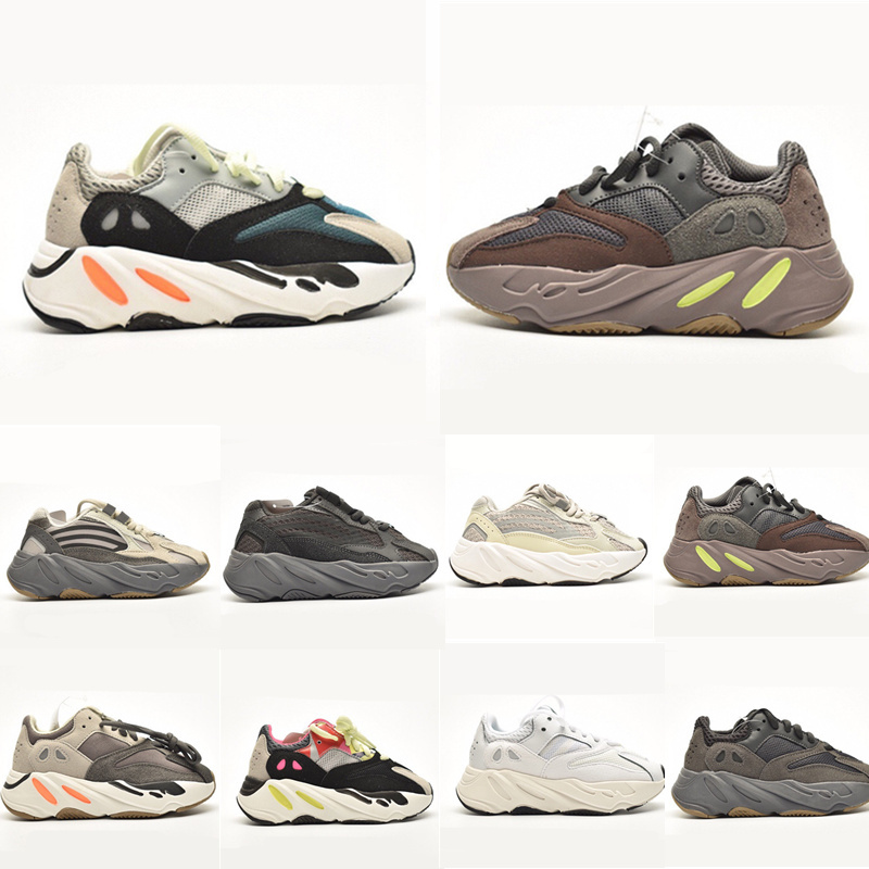 

Vanta Infant Kanye Utility Black Analog Inertia Static Magnet Wave Runner Weaving Sneaker Youth Kids Sports Shoes, As photos