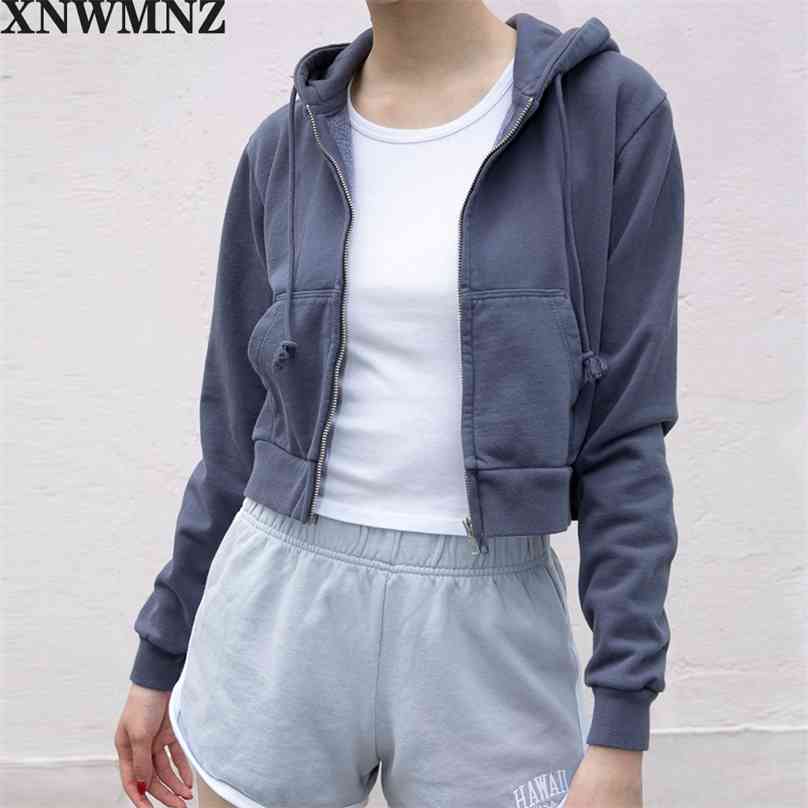 

Slim girls hooded short jackets fashion ladies soft cotton coats stylish female elegant jacket cute women coat chic 210520, Sky blue