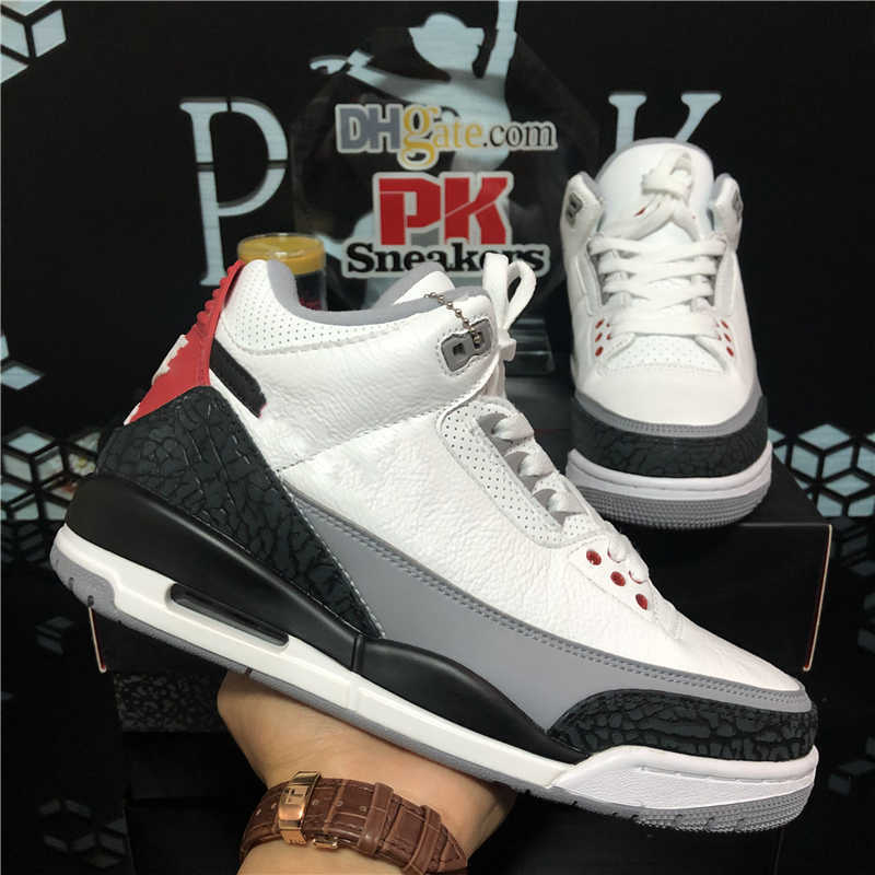 

Top Quality Mens Jumpman 3 Basketball Shoes 3s Laser Orange UNC Red Black White Cement Varsity Royal Fragment Katrina Mens Sports shoesDIFB, Color 7