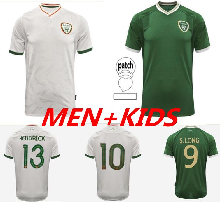 

20 21 Ireland man soccer jersey Keane McClean Brady adult jerseys 2021 Coleman Clark Hendrick Irish national team men+kids football shirt, Black;yellow