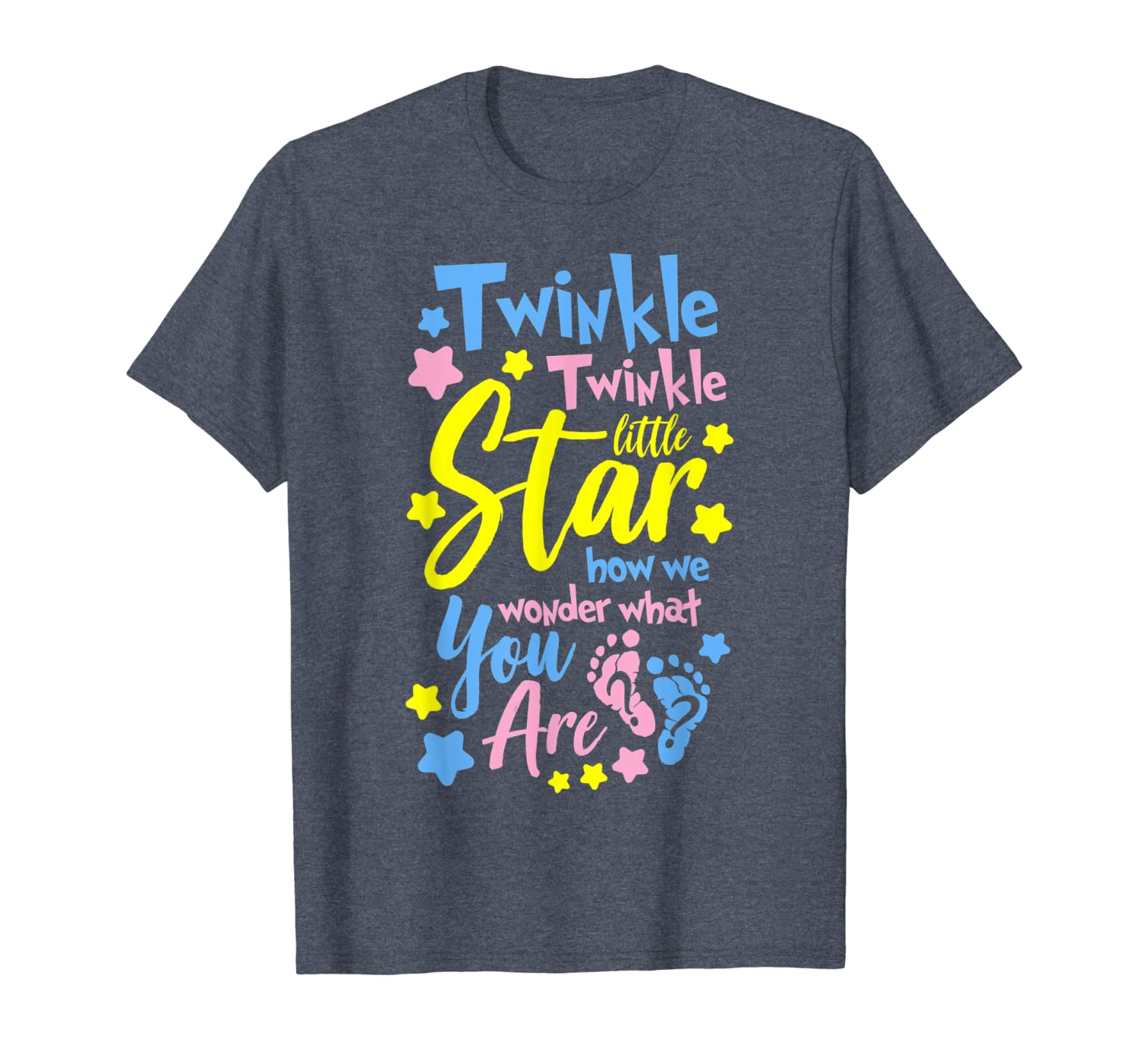 

twinkle little star how we wonder boy or girl t shirt, White;black