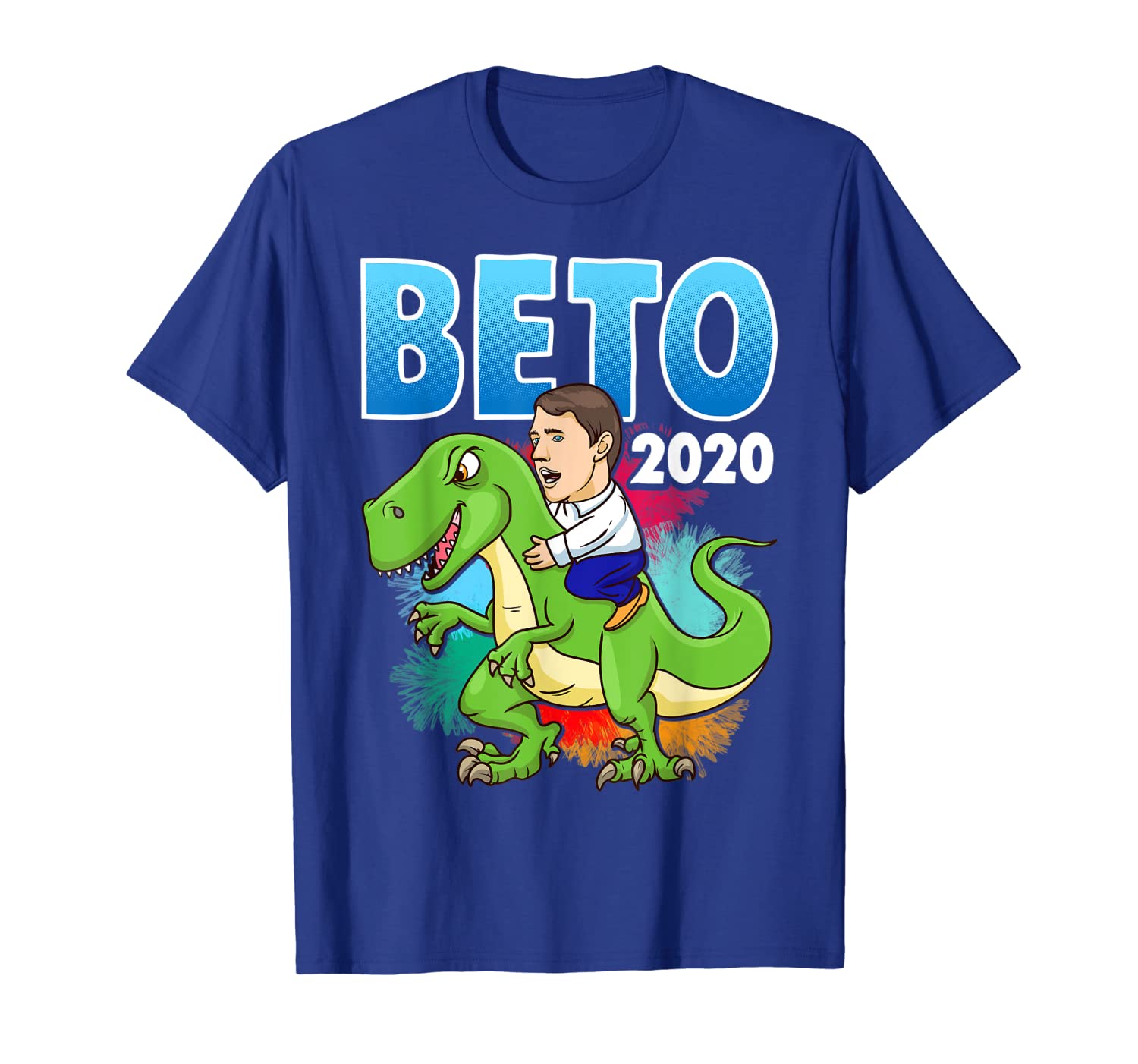 

beto o'rourke 2020 t-rex t shirt funny democrat gift, White;black