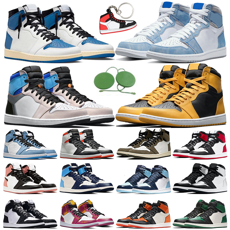 

air jordan 1 1s men women basketball shoes fragment hyper royal bred toe university blue electro orange mocha cactus jack chicago womens tra