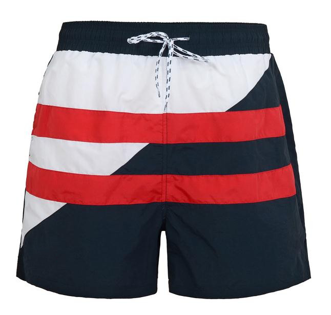 

Brand Mens Summer Shorts polo Beach Swim Sport Swimwear Boardshorts swimming Bermuda fashion Quick drying basketball pants, White;black