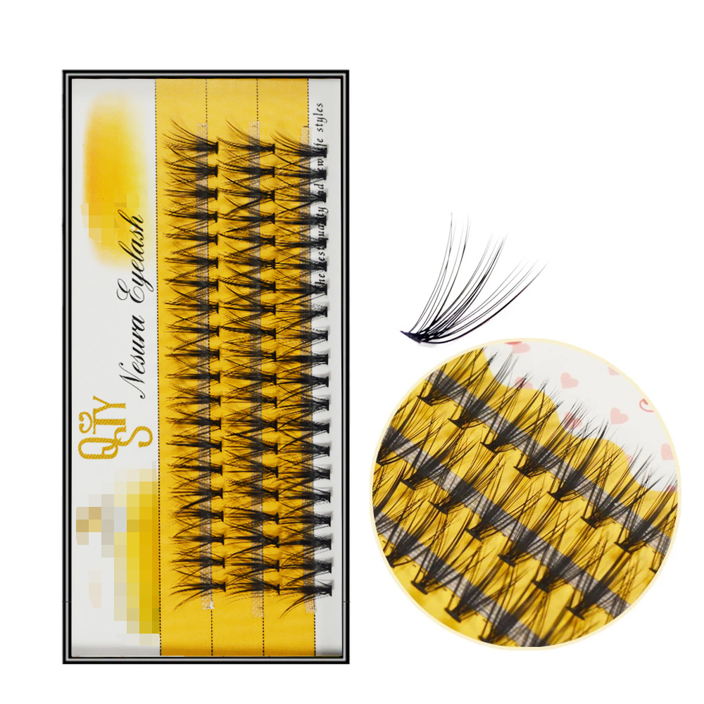 

20D Grafting Eyelash Extension 60 bundles Faux Mink Hair High quality Lashes Black Natural Thick long Russia Volume False Eyelashes Makeup wholesale