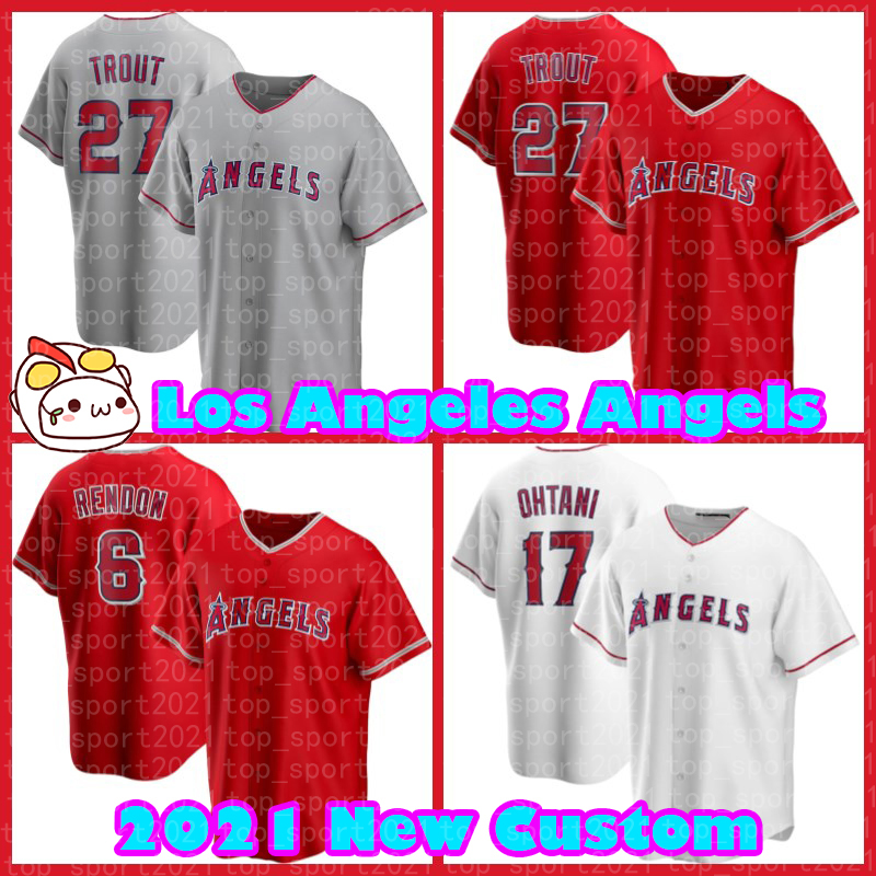

Angels Jerseys 17 Shohei Ohtani 27 Mike Trout 6 Anthony Rendon Los Angeles Dylan Bundy Baseball Dexter Fowler Jared Walsh David Fletcher, Blue;black