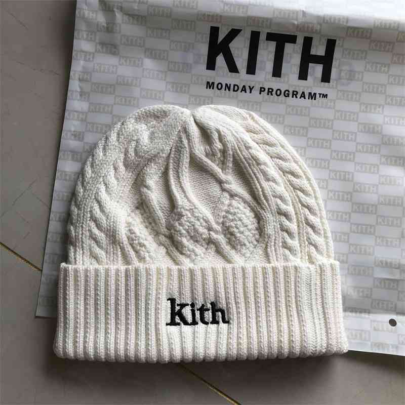 

Kith Beanie Winter Hats for Men Women Ladies Acrylic Cuffed Skull Cap Knitted Hip Hop Harajuku Casual Skullies Outdoor Christmas 9QIB, Blue;gray