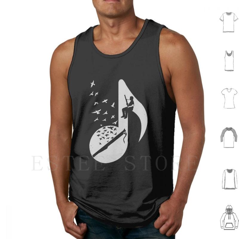 

Men' Tank Tops Musical Note-Bassoon Vest Note Bassoon Musician Music Arts And Entertainment Harmony, White;black