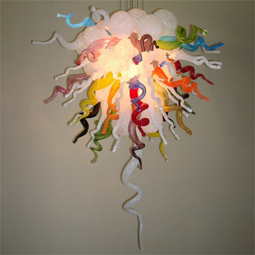 

Art Deco Led Pendant Lights Lamps 28*36 Inches Chandelier for the Children's Room 100% Hand Blown Glass Unique Design Chandeliers