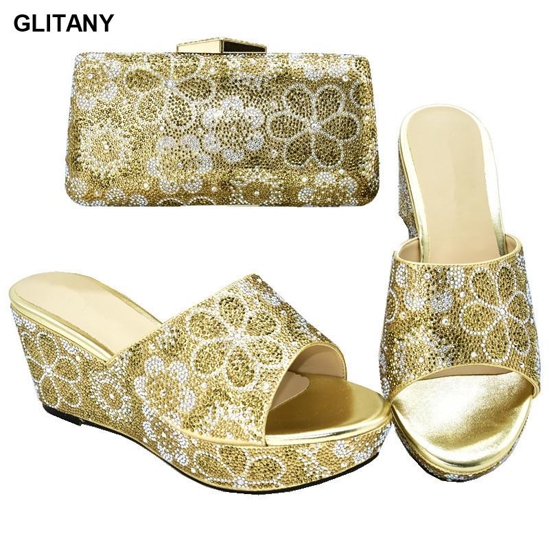 

Dress Shoes Designer Women Luxury 2021 Italian African Party Pumps And Bag Bags Matching Set, Silver only shoes