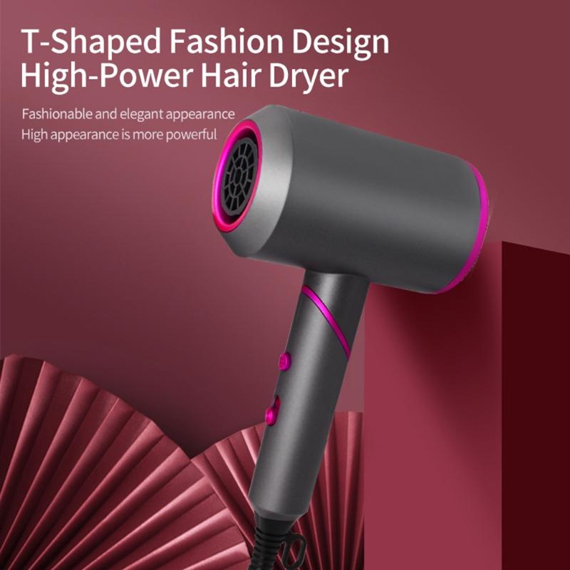 

Electric Hair Brushes Professional Dryer Strong Wind Salon Air Brush&Cold