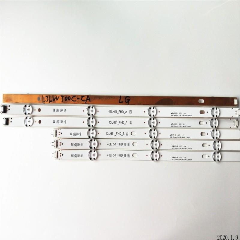 

Original 43inch Light Strip 43LH51_FHD_A 43LH51_FHD_B SSC_43inch_FHD_A LED Panel Lights