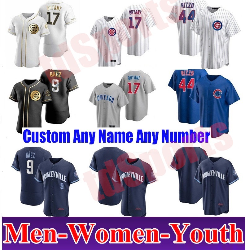 

Chicago Anthony Rizzo Cubs Navy 2021 City Connect Baseball Jersey Javier Baez Joc Pederson Willson Contreras Jason Heyward Ian Happ David Bote Kimbrel, Blue;black
