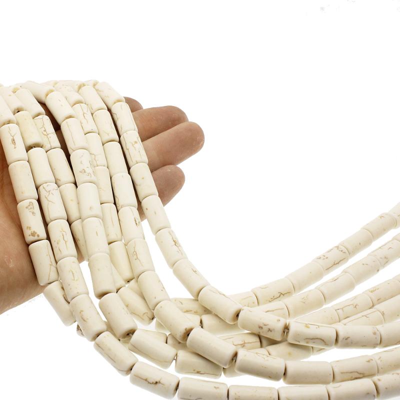 

Other 23pcs/bar Natural Stone Fashion Beads Semi-precious Stones Colored Cylindrical Loose Bracelet Necklace Jewelry Accessories