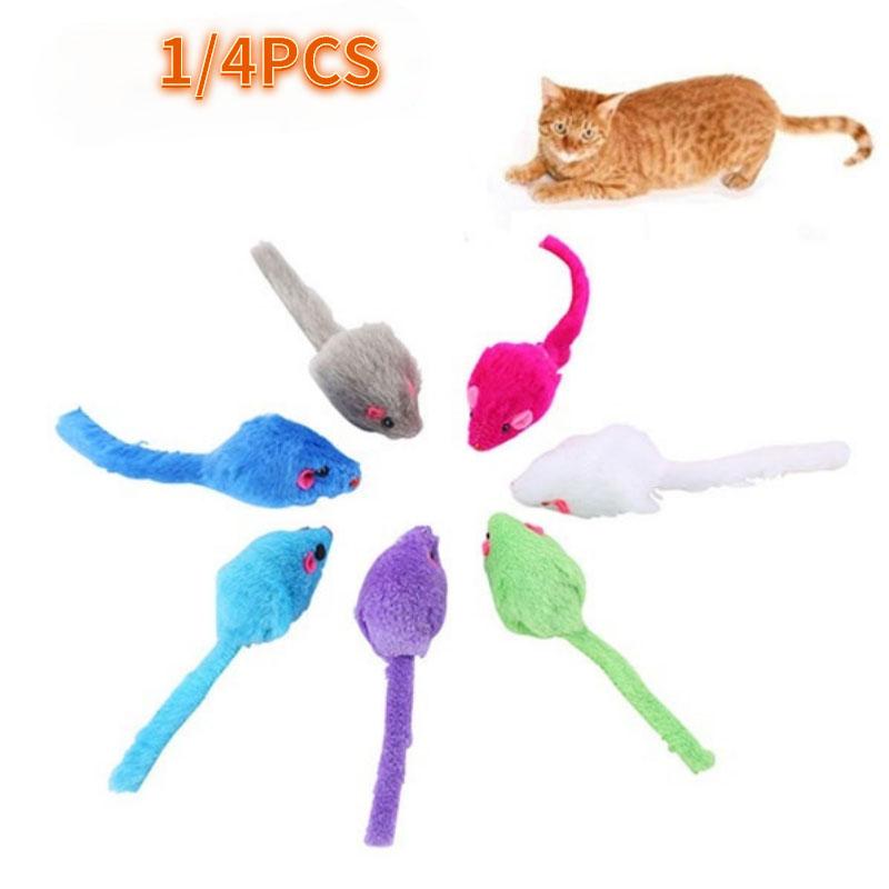 

Little Mouse Pet Cat Toys Colorful