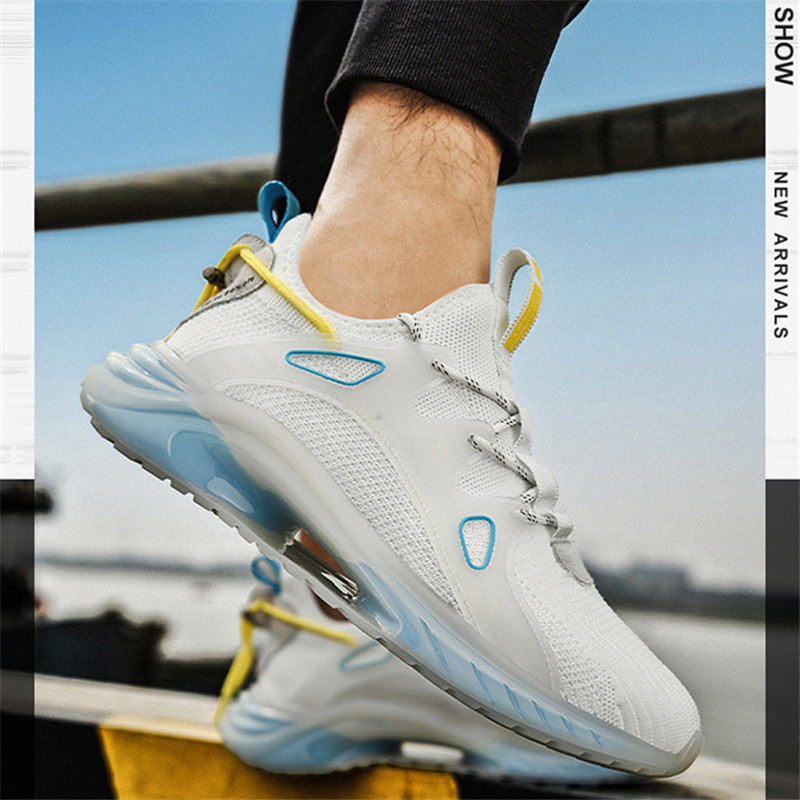 

2021 Running Shoes antiskid Tennis men white black summer Korean fashion casual shoe large size breathable sneakers run-shoe #A0005