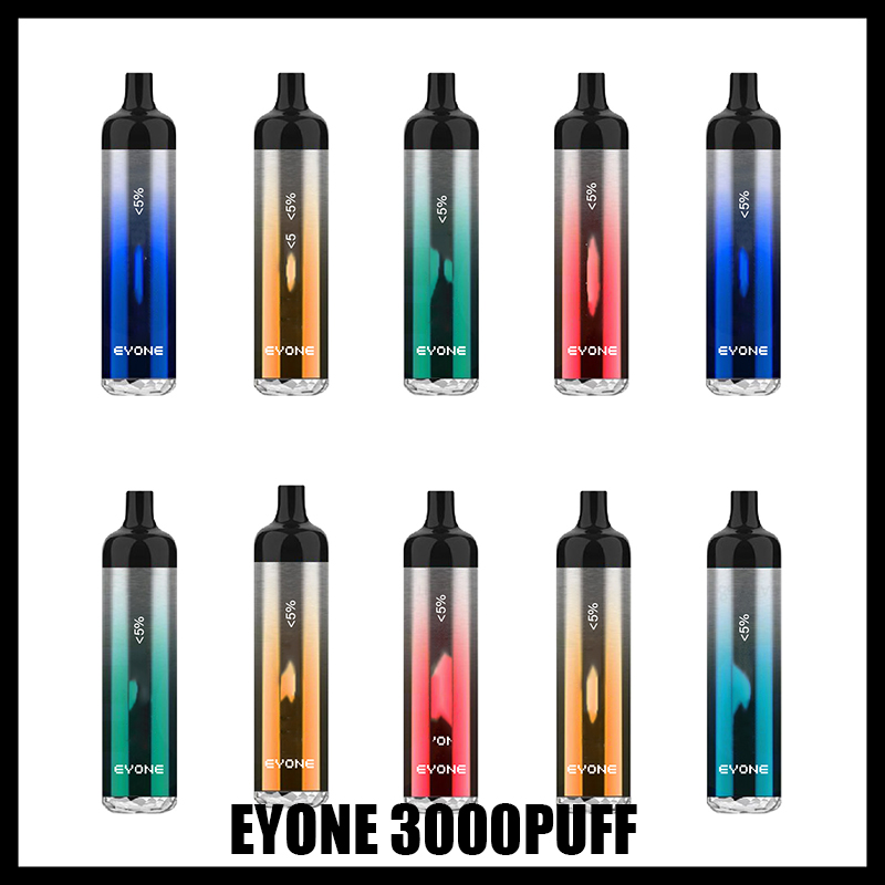 

Original Authentic EYONE 3000 Puffs e Cigarettes Kits Disposable Vape Pen Vaporizer 1400mAh Battery Pre-Filled 7ml Airflow System Portable Cigs Vapor VS PUFF XXL