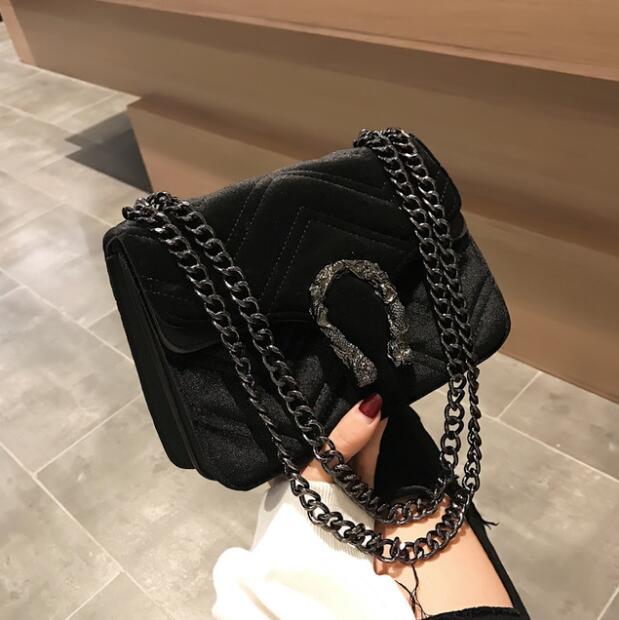 

Factory wholesale womens handbag winter solid color Corduroy women chain bag elegant atmosphere striped shoulder bags personalized leather fashion handbags