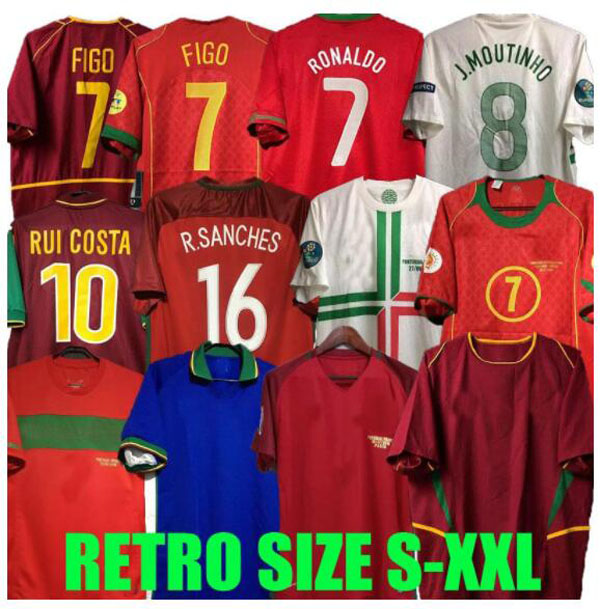 

sd RONALDO NANI RETRO soccer jerseys 1997 1998 1999 2002 2004 2010 201 22016 FIGO CARVALHO classic camicia RUI COSTA PORTUGAL football shirt vintage QUARESMA Camisa, 96 97 away