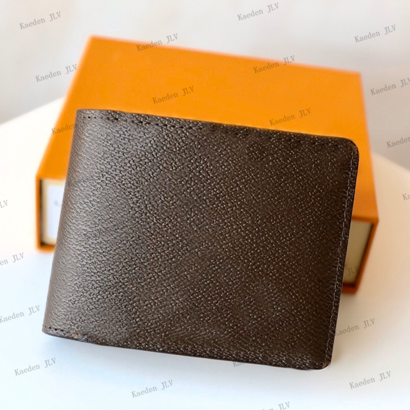 

Top luxury designer wallet credit card holder Parisian plaid style unisex high-end change card bag wholesale, Box