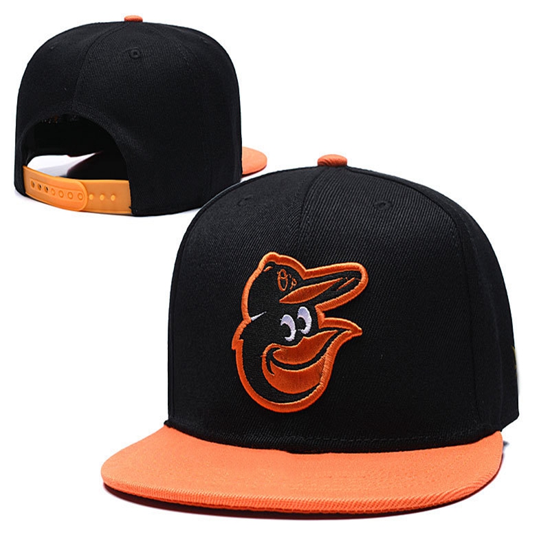 

New arrive in Orioles Snapback Men Women Baseball Caps Adjustable Cotton Gorras Planas Hip hop Hats