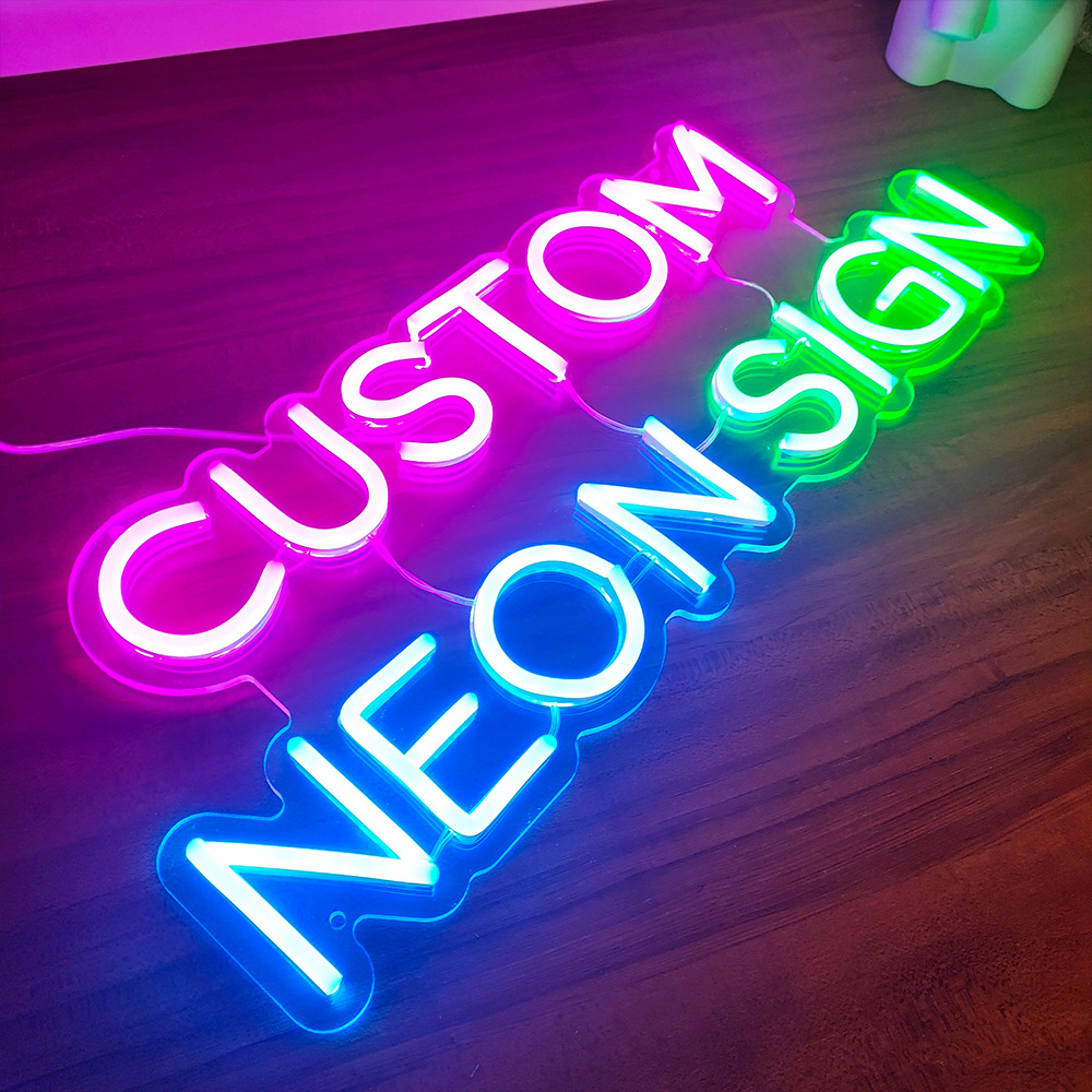 

Custom Neon LED Night Light Signs LED Neon Light emitting Word Restaurant Bar Wedding Event Decorative Light Scene Layout Gift