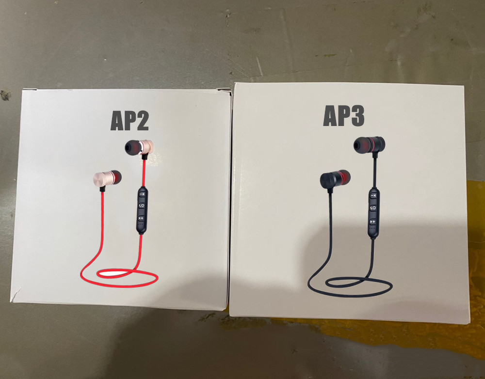 

ANC Noise cancelation Mode Metal Hinge Wireless Charging Bluetooth Headphones AP2 AP3 Earbuds 2nd Generation With serial number